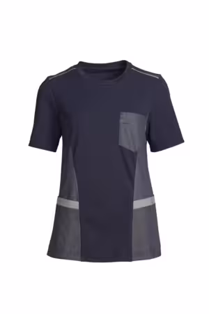 Damen-Fusionshirt/Kasack, blue shadow/denim