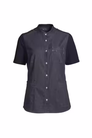 Damen-Kasack, blue shadow/denim