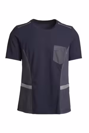 Unisex-Fusionshirt/Kasack, blue shadow/denim