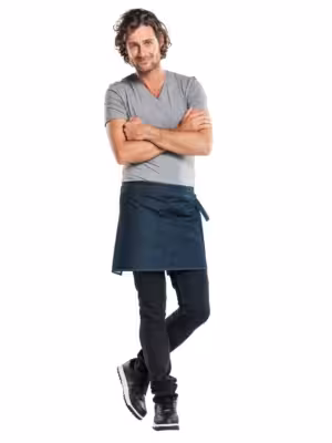Jeans-Bistroschürze, blue denim