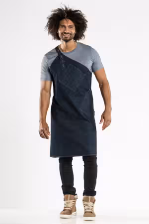 Jeans-Latzschürze, blue denim