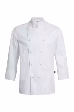 Veste de cuisinier homme à longues manches
