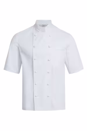Veste de cuisinier homme manches courtes