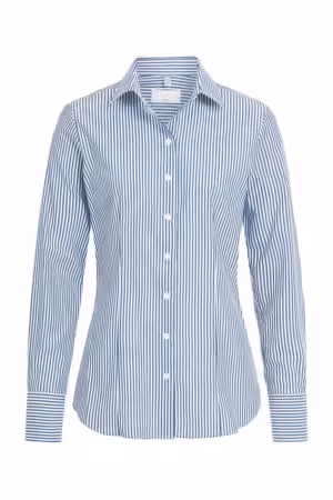 Blouse femme manches longues, rayures