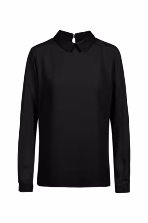 Damen-Chiffon-Bluse Langarm