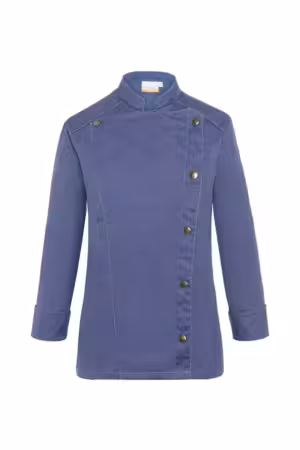 Damen-Jeanskochjacke, vintage blue