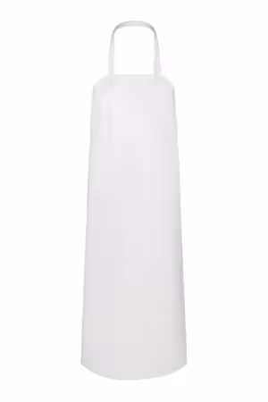 Latzschürze, weiss