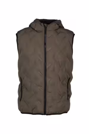 Herren-Steppweste, oliv meliert